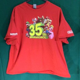 Super Mario Bros T-shirt - Size XXL