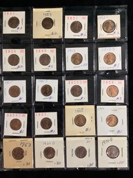20 Lincoln Head Cents - 1947, 53, 51, 52, 50, 48, 53, 54, 55, 55, 55, 56, 58, 57, 55, 55, 63, 69, 70, 71 - # 5