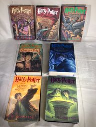 7 Harry Potter Books - The Sorcerer's Stone, The Chamber Of Secrets, See Description For Full List Of Titles
