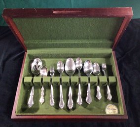 52 Pcs Rodgers Stainless Flatware