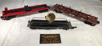 3 Lionel Metal Trains - Lionel 3460, SOO Line 16612, C. & N. W. R. Y. 42597