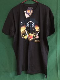 Darth Vader & Angry Birds Star Wars T-shirt - Size XXL, Unworn, SHIPPABLE