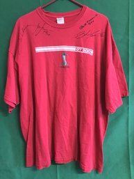 GT 500 Shelby T-shirt - Size 3XL - Signed By Several Drivers!, SHIPPABLE