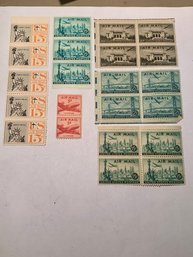 U.S. STAMPS, Blocks Of Airmail Stamps, SHIPPABLE