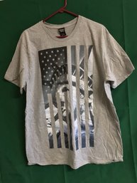 American Flag With Statue Of Liberty T-shirt - Size 2XL, Never Worn, SHIPPABLE