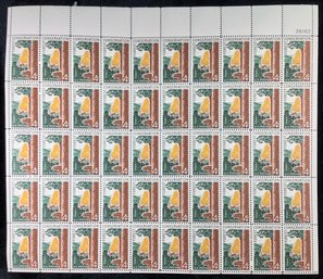 Full Sheet Of 50, 4c U.S. Stamps, Forest Conservation, SHIPPABLE