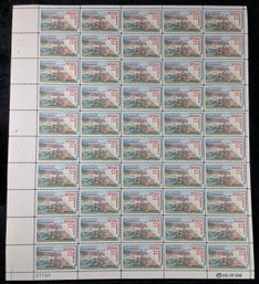Full Sheet Of 50, 5c U.S. Stamps, NevadanStatehood 1864-1964, SHIPPABLE