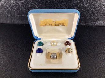 Vintage Trifari Ring Set