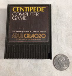 Vintage Atari Centipede Game Cartridge - 1982