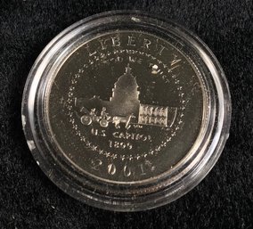 SILVER - U.S. Half-Dollar Liberty Proof, U.S. Capitol 1800, 2001 -SHIPPABLE, #13