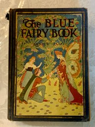 Antique Classic Book - The Blue Fairy Book, Andrew Lang, SHIPPABLE