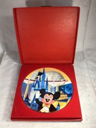 Walt Disney World 1971-1986 Fifteenth Anniversary Commemorative Plate, Walt Disney Productions