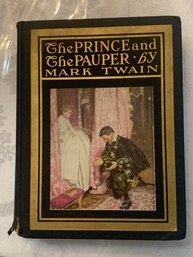 Antique Classic Book - The Prince And The Pauper, Mark Twain, Circa 1909, SHIPPABLE