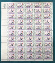 Full Sheet Of 50, 5c U.S. Stamps, U.S. Homemakers, SHIPPABLE