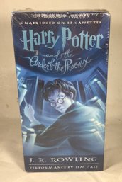 Harry Potter And The Order Of The Pheonix, Unabridged On 17 Cassettes, NEW In Package