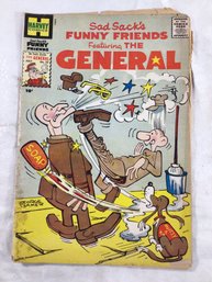 Sad Sack's Funny Friends Featuring The General Comic Book No. 22, July, 10 Cents