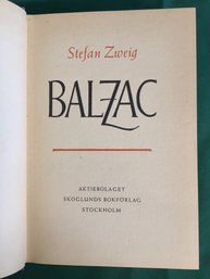 Balzac: By Stephan Zweig