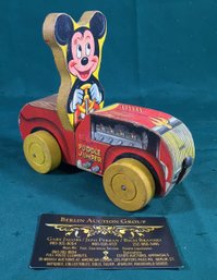 Vintage Mickey Mouse Puddle Jumper - Fisher Price