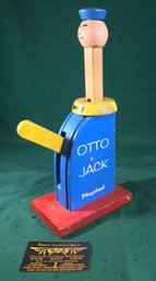 Vintage Fisher Price - Otto Jack - Works, See Photos