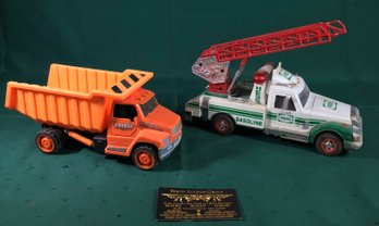 Dump Truck And HESS Rescue Truck