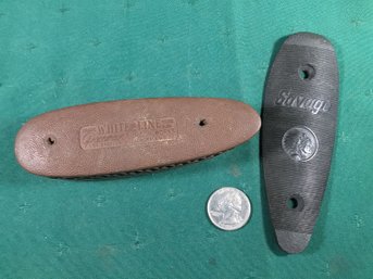 White Line Pachmaur Gun Works Recoil Pad And Savage Butt Plate - Lot Of 2