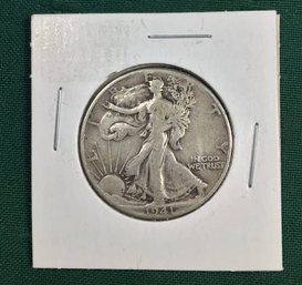 1941 U.S. Walking Liberty Half-Dollar - #07, SHIPPABLE