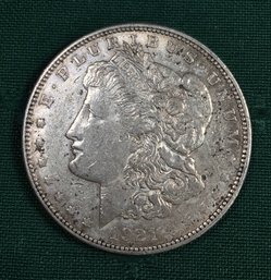 1921 $1 U.S. Silver Dollar, High Detail - #017, SHIPPABLE