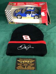 New Dale Eaenhardt Jr Beanie & 1:24 Die-Cast Sunoco Oldsmobile #94