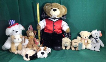 Build A Bear, Russ, Ty And More - Lot Of 10 Plushes