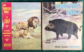 1958 & 1959 The Shooters Bible Books