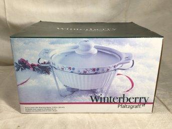 Pfaltgraff Winterberry Soup Toureen With Warming Tray - 10.25 In