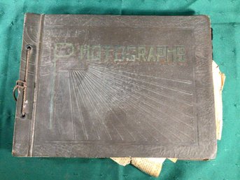 Photograph Album - Football, Track, 1947 Diploma