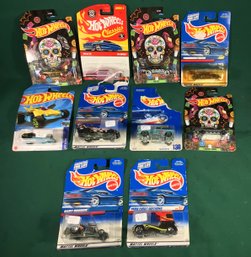 10 Hotwheels And Matchbox Cars In Blister Packs - #12
