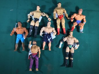7 Wrestler Figures - #14