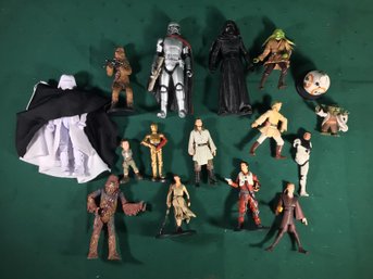 Star Wars Figures, Lot Of 16 - #17