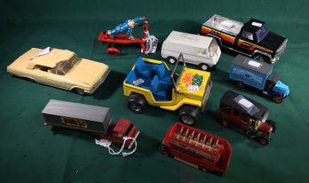 Vintage Cars And Trucks, Lot Of 9 - #18