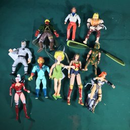 Super Heros And Fantasy Figures, Lot Of 10 - #19