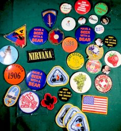 Pins And Patches, Lot Of 35 - #21