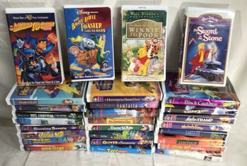 Lot Of 28 Disney VHS! See Photos!