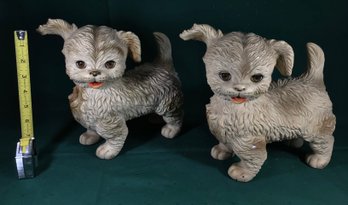 Pair Of Edward Mobley Squeeking Dog Rubber Toy (NOT FOR DOGS) - 8 In Tall - Lot Of 2 - #27