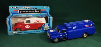 Ertl Truck Banks, One In Box - Lot Of 2 - #28