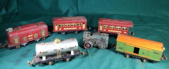 Antique Lionel Train Set - Lot Of 6 - See Photos