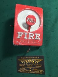 Pull Fire Alarm - #D