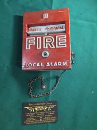 Pull Down Local Alarm Fire Alarm With Chain - #H