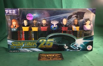 PEZ Star Trek Limited Edition 18,799/200,000 Collector's Series New In Box -SHIPPABLE