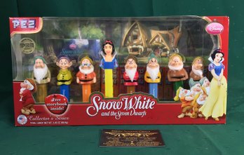 PEZ Disney Snow White And The Seven Dwarves Limited Edition 60,683/250,000 - New In Box - SHIPPABLE