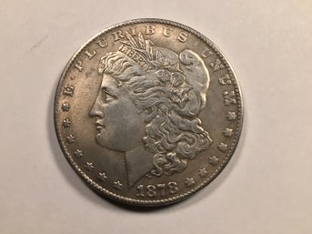 1878 $1 U.S. Morgan Silver Dollar Coin - SHIPPABLE - #06