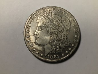1881 U.S. Morgan Silver Dollar, SHIPPABLE - #015