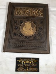 Antique Book - Fair Ines., By Thomas Hood, Illustrated, By W. St. John Harper And W.F. Freer, 1888 - #15A