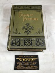 Antique Book - History Of Pendennis, By William Makepeace Thackeray, 1883  - #19A